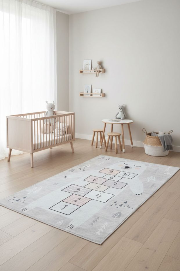 שטיח קלאס בחדר ילדים