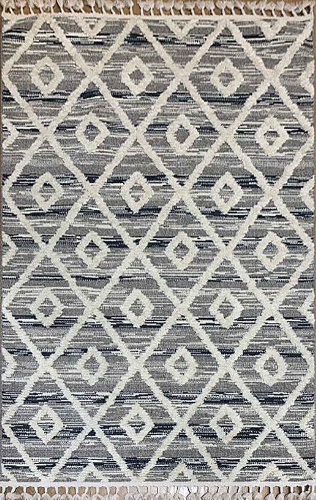שטיח מרוקאי אפור