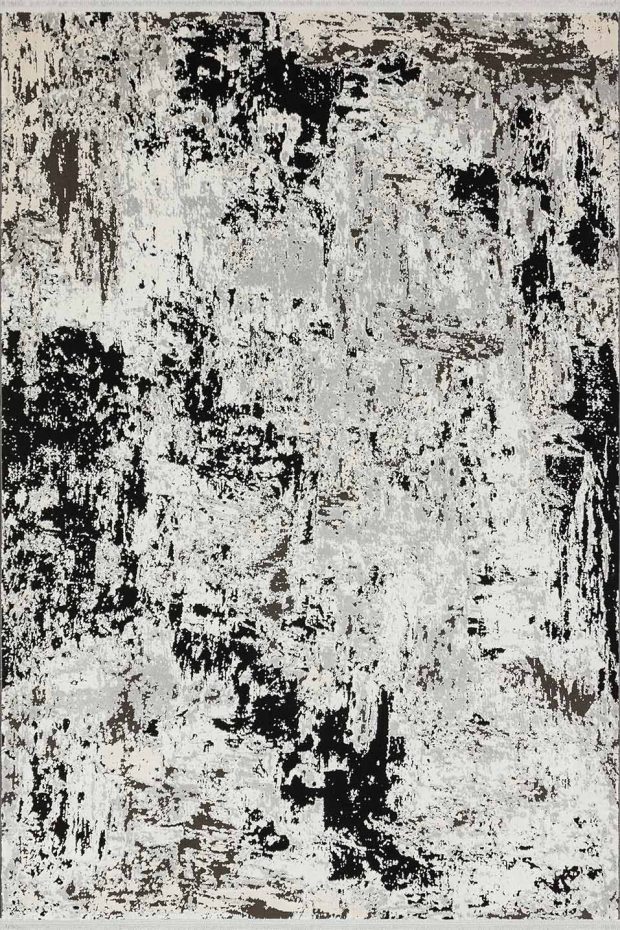 שטיח מודרני אבסטרקט שחור