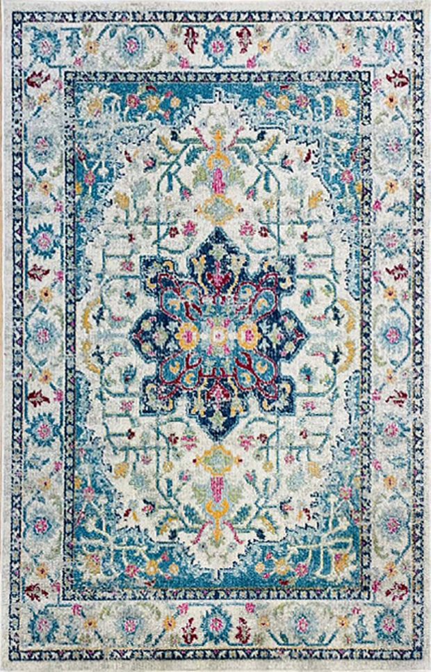 שטיח מדליון אקווה