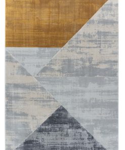 שטיח משולשים גולד 5761