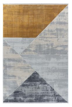 שטיח משולשים גולד 5761
