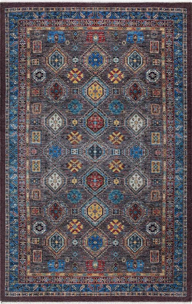 שטיח וינטג' כחול רויאל