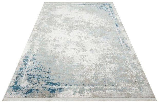 שטיח מודרני אפור כחול