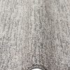 שטיח אפור עם פרנזים עובי