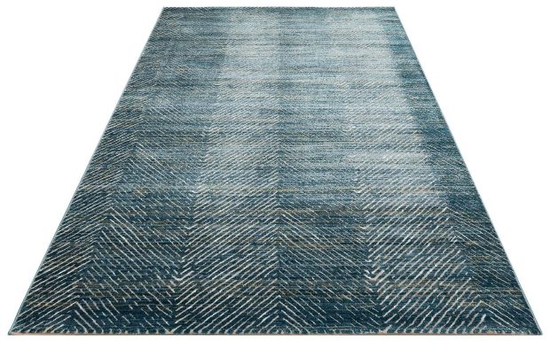 שטיח בגוון כחול צד 2