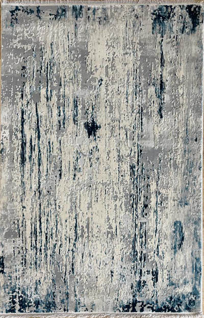 שטיח מודרני אבסטרקט כחול