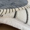 שטיח גיאומטרי עיגול קשתות