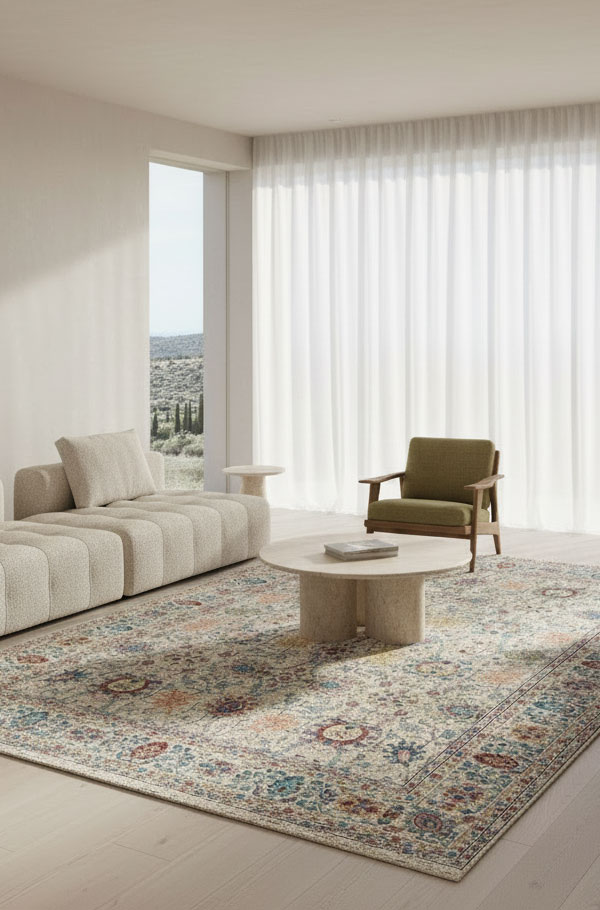 שטיח וינטג' צבעוני