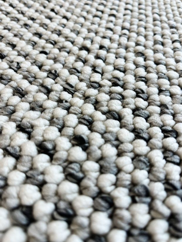 שטיח לולאות אפור משולב