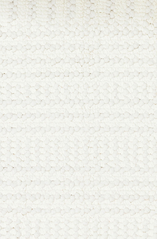 שטיח 01 אוסלו לולאות קטיפתי מעוצב קרם