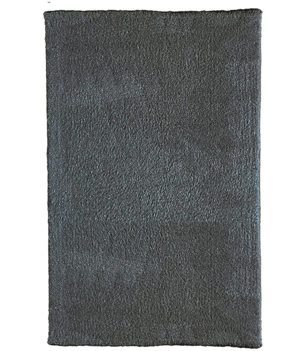 שטיח שאגי צבע אפור כהה