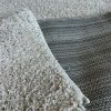 שטיח שאגי צבע כסוף אפור