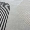 שטיח מודרני צורות אפור