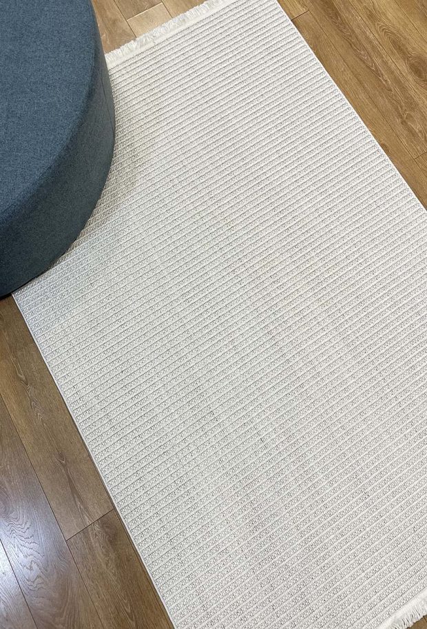 שטיח לולאות לבן