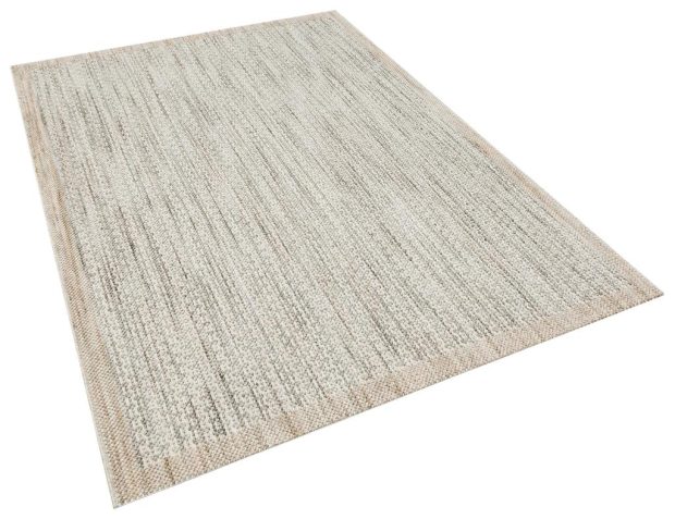 שטיח לולאות אפור עם מסגרת