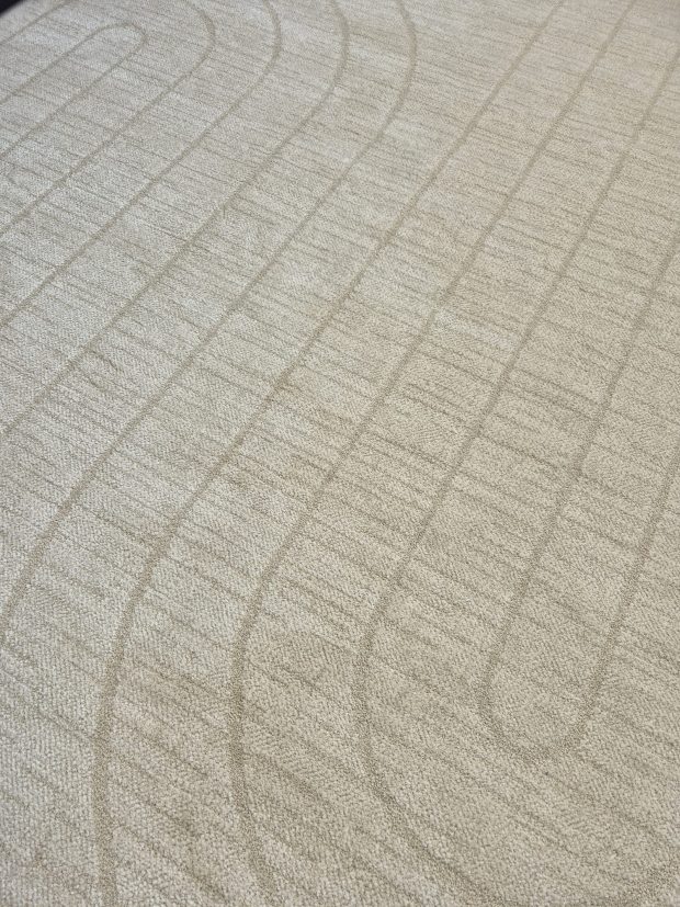 שטיח פינטרסט קרם ספירל