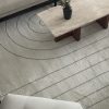 שטיח ספירל קרם אפור