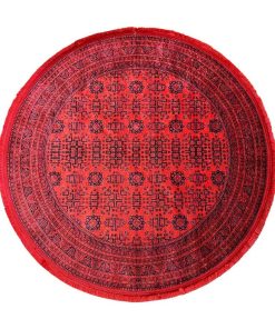 שטיח עגול בדוגמא אפגנית 410-00