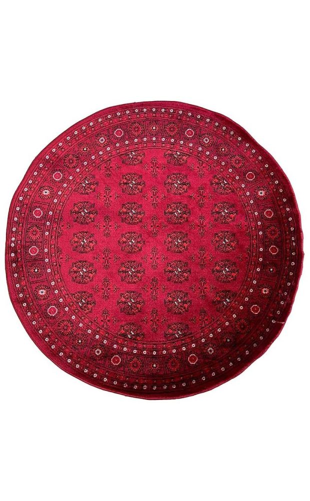 שטיח עגול בדוגמא אפגנית 6889
