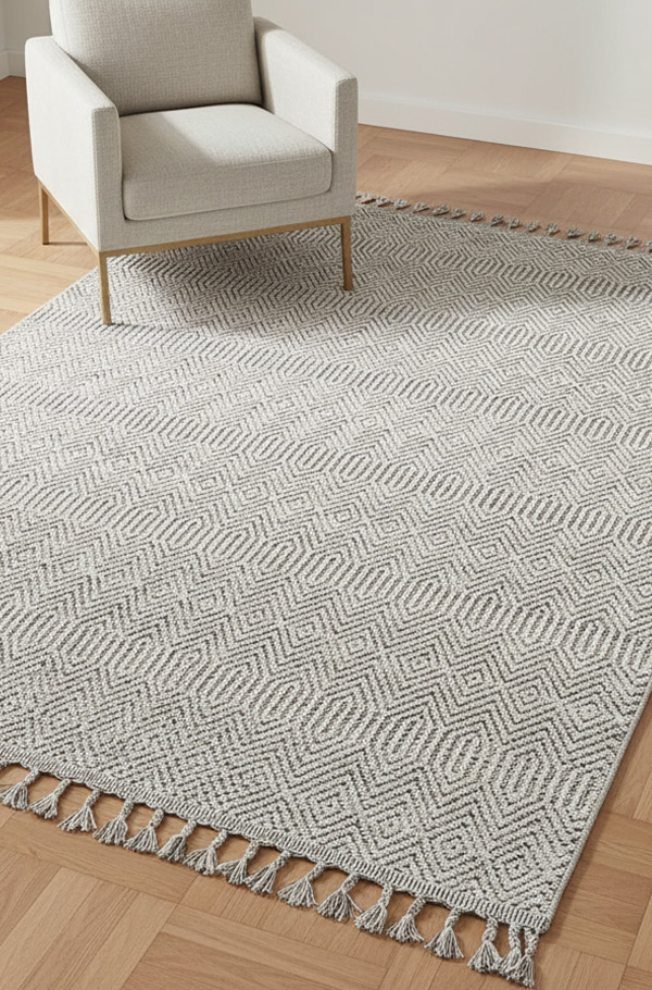 שטיח לולאות אפור