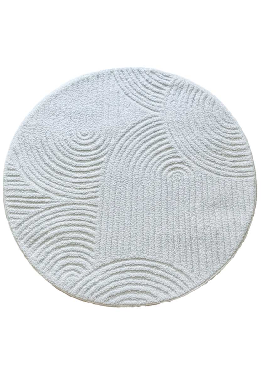 שטיח קשתות לבן