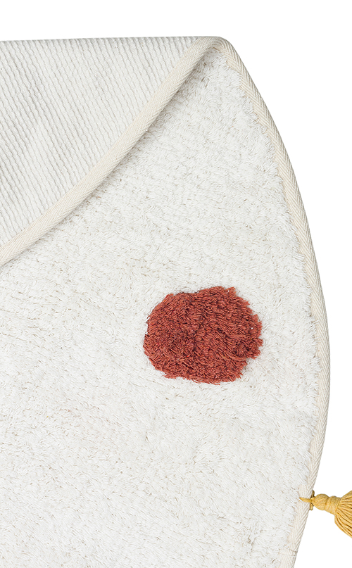 שטיח ילדים עגול נקודות