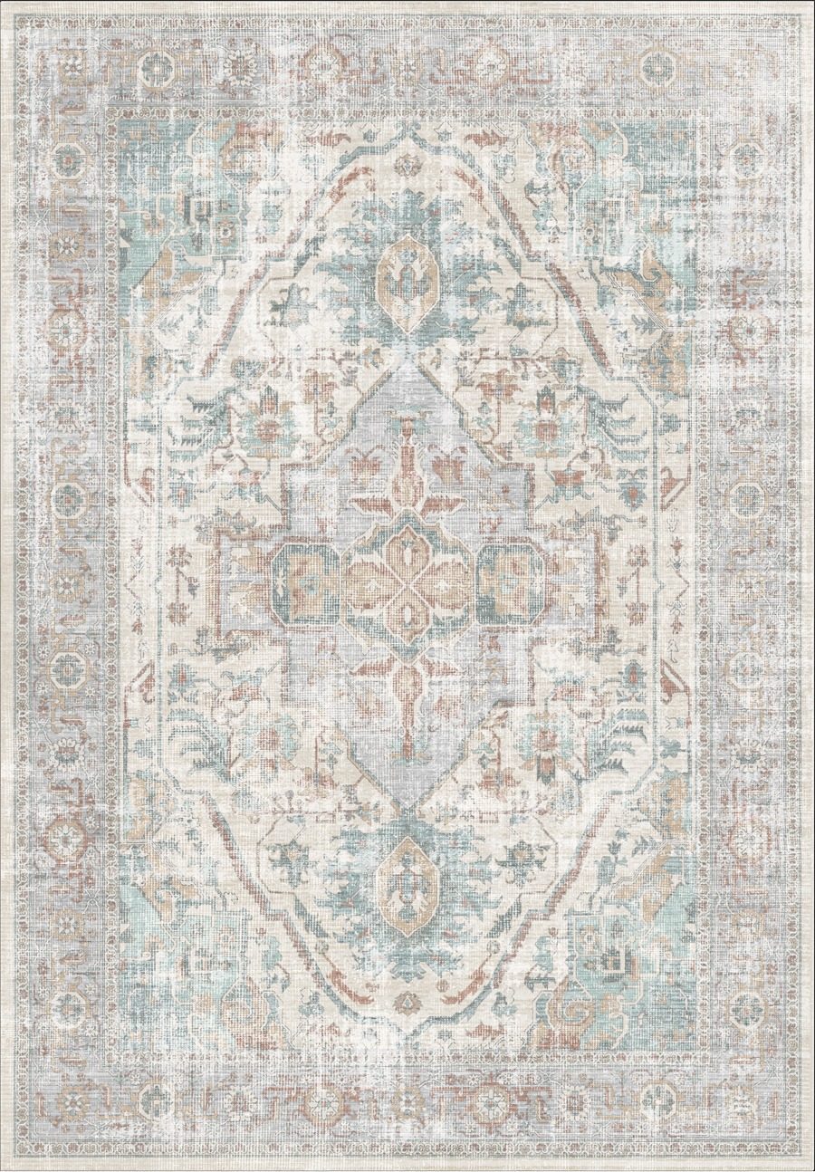 שטיח וינטג' ווש מדליון