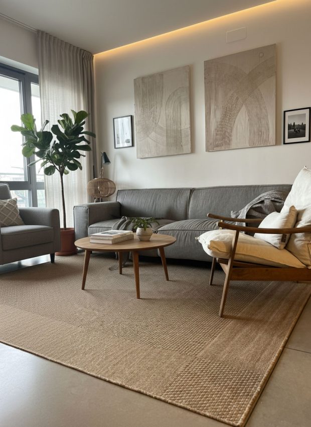 שטיח דמוי חבל