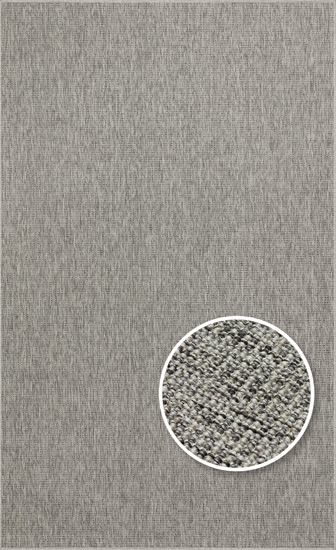 שטיח דמוי חבל אפור