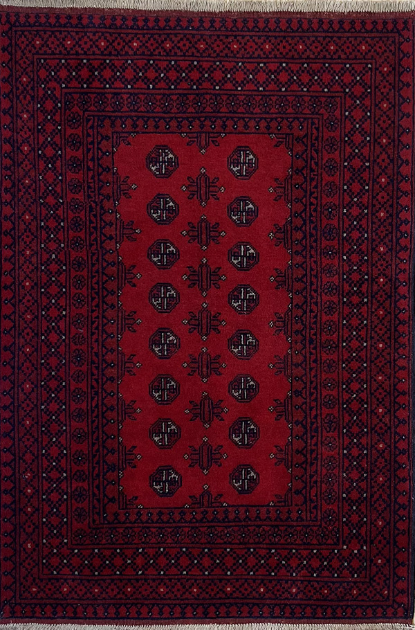 שטיח אפגני אדום