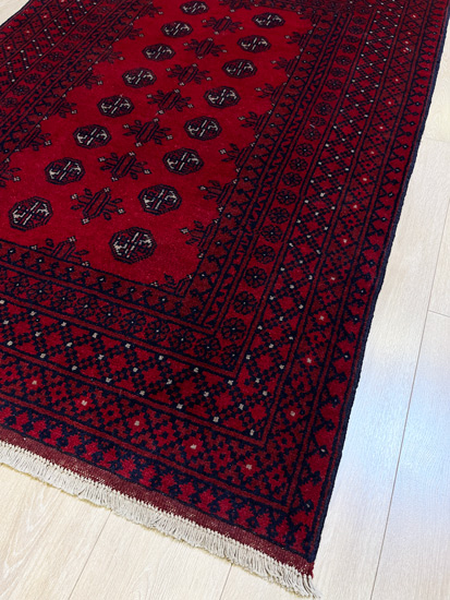 שטיח אפגני אדום