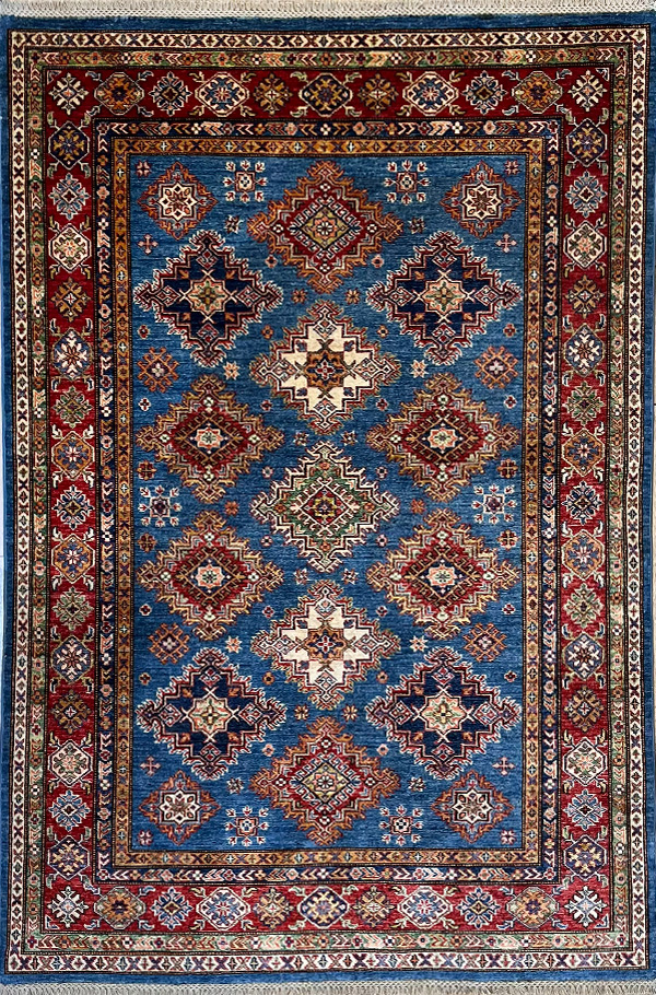 שטיח קזאק תכלת