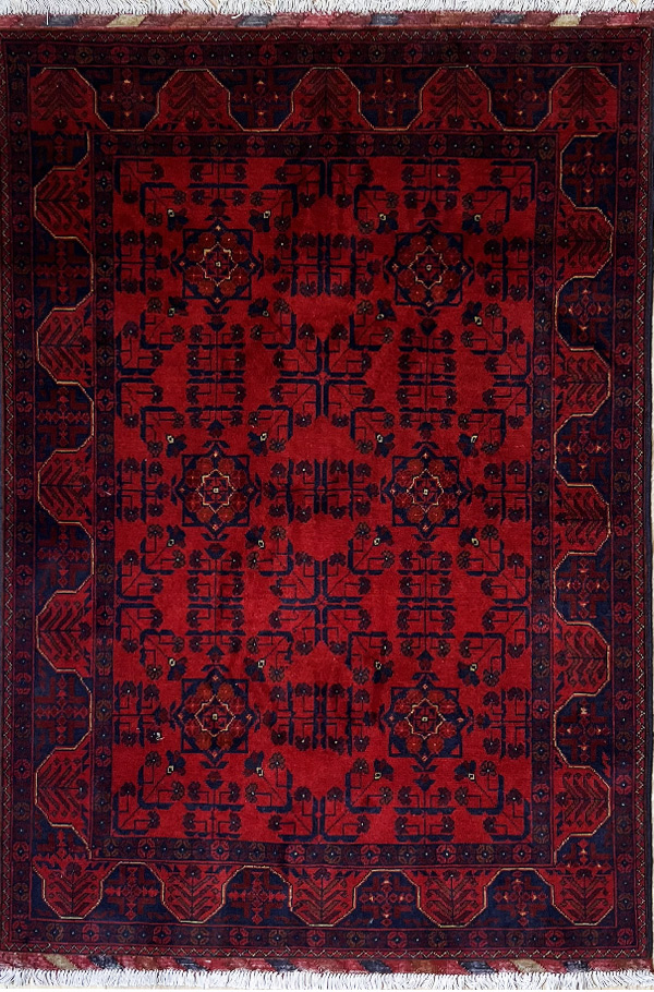 שטיח אפגני אדום