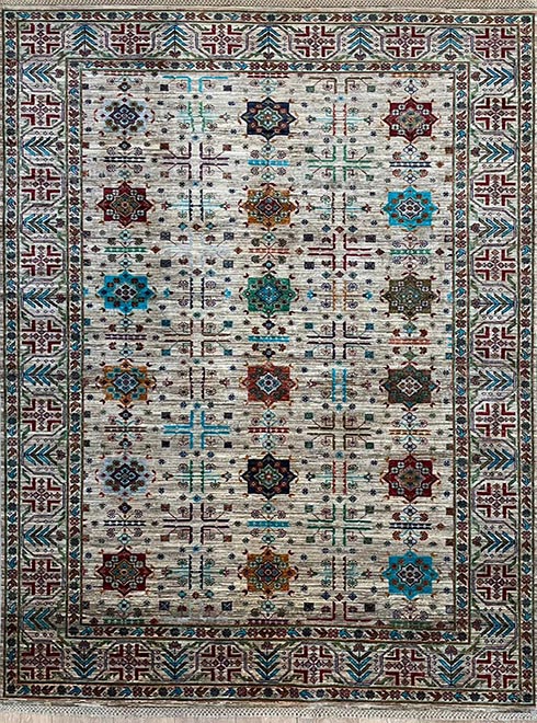 שטיח אריאנה בז' צבעוני