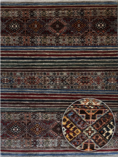 שטיח שאל צבעוני