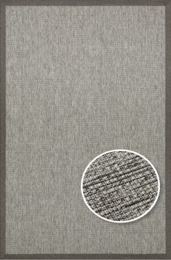 שטיח ונטורה עם מסגרת VENTURA 2705 GREY