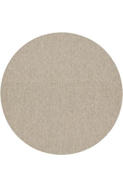 שטיח עגול ונטורה טבעי L.BEIGE 2703