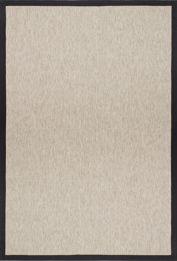 שטיח דמוי חבל עם מסגרת