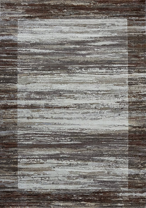 שטיח בלגי מסגרת חום