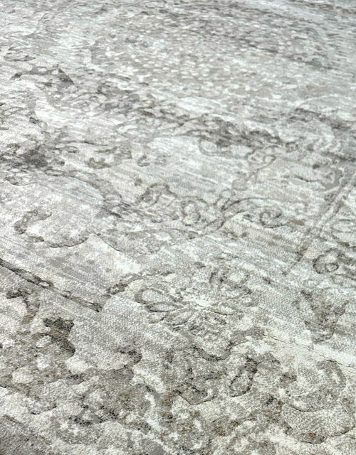 שטיח בלגי אפור דוגמה קלאסית