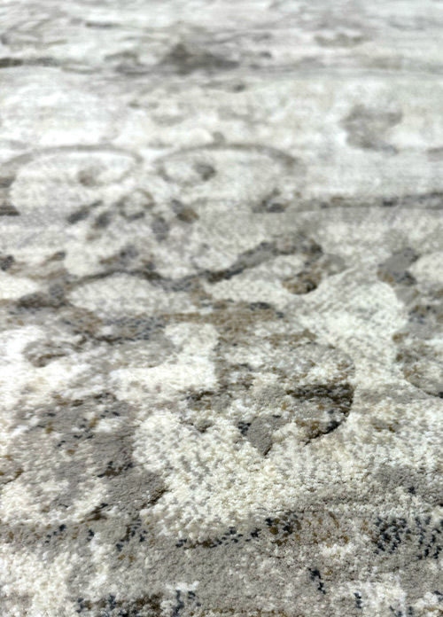 שטיח בלגי אפור דוגמה קלאסית