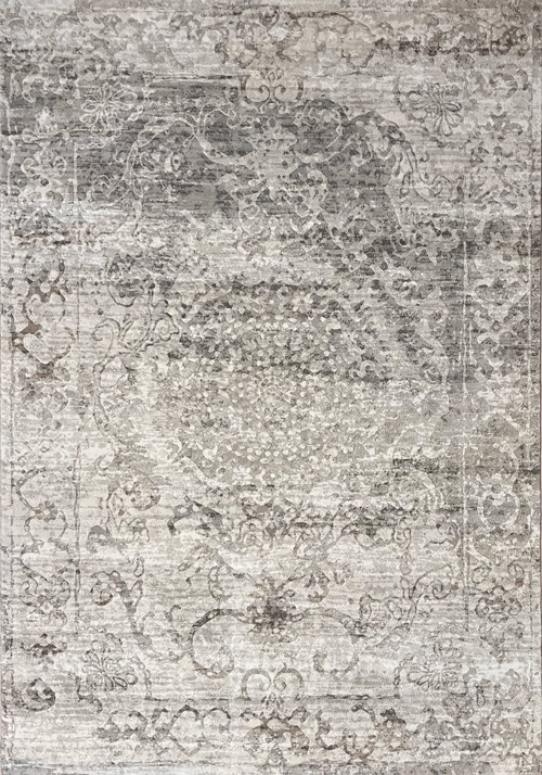 שטיח בלגי אפור דוגמה קלאסית