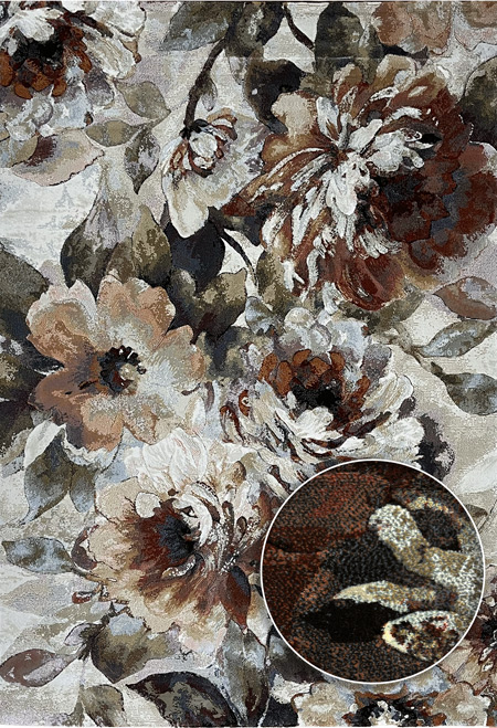 שטיח בלגי פרחים