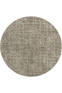 שטיח חלק עגול אפור