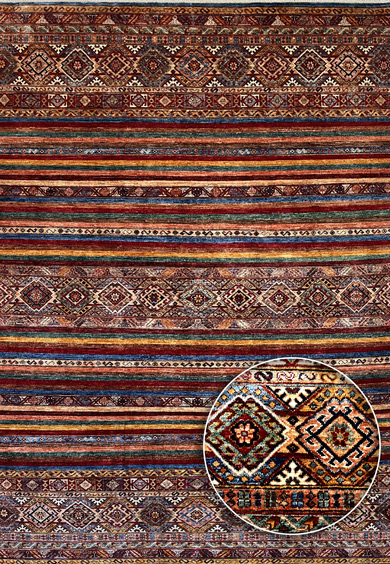 שטיח עבודת יד צבעוני