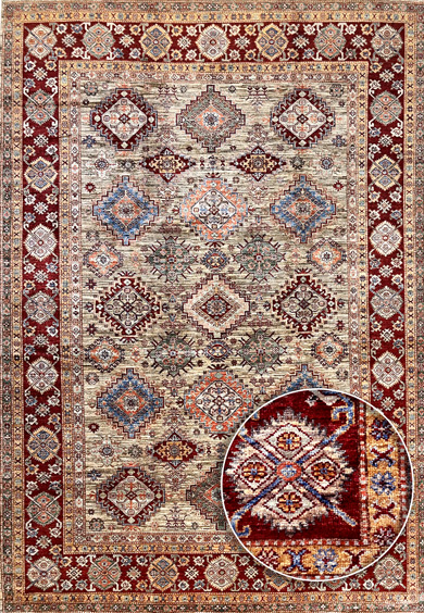 שטיח קזאק עבודת יד