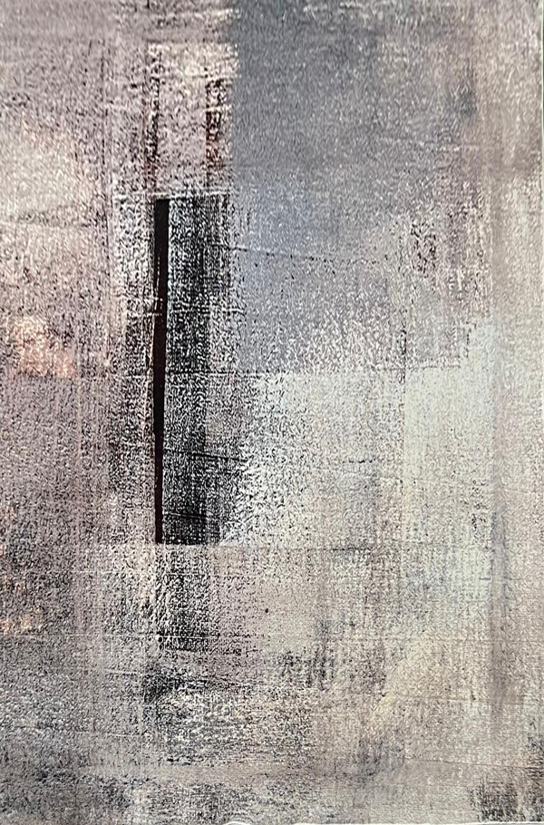 לוקה 125 מודרני אבסטרקטי אפור תכלת חום