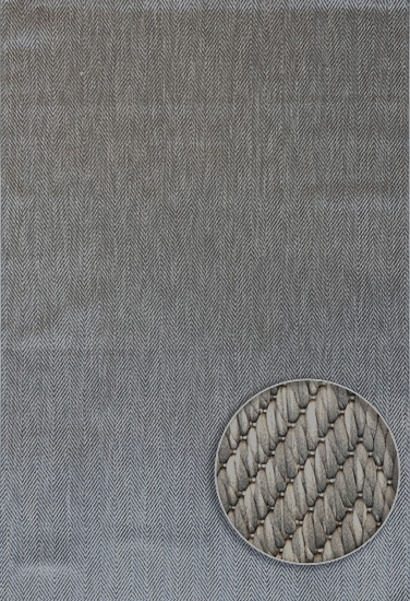 שטיח לולאות פישבון אפור