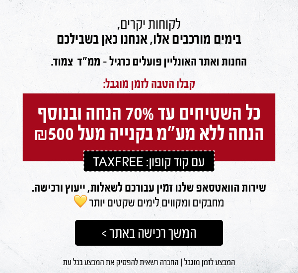 מבצע הנחה לשטיחים